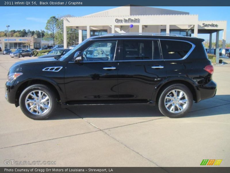 Black Obsidian / Graphite 2011 Infiniti QX 56