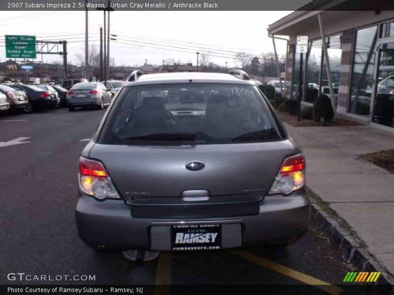 Urban Gray Metallic / Anthracite Black 2007 Subaru Impreza 2.5i Wagon