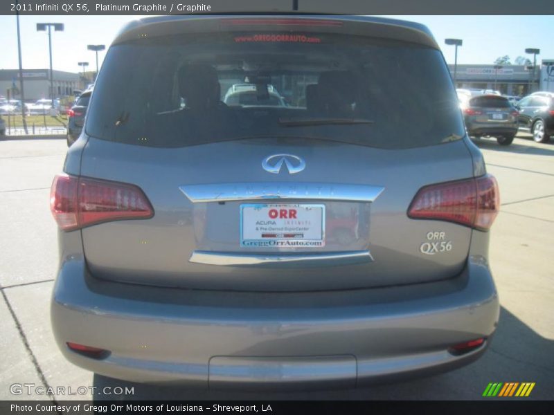 Platinum Graphite / Graphite 2011 Infiniti QX 56