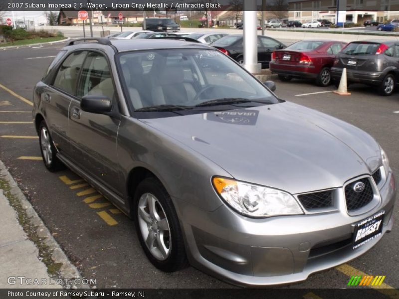 Urban Gray Metallic / Anthracite Black 2007 Subaru Impreza 2.5i Wagon