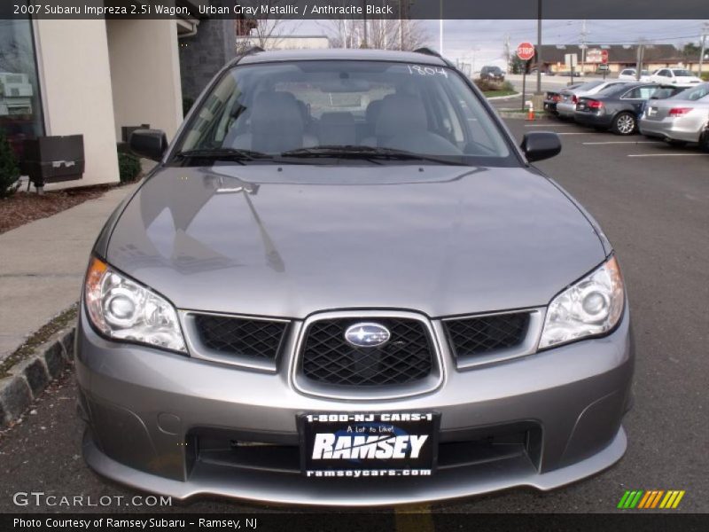 Urban Gray Metallic / Anthracite Black 2007 Subaru Impreza 2.5i Wagon