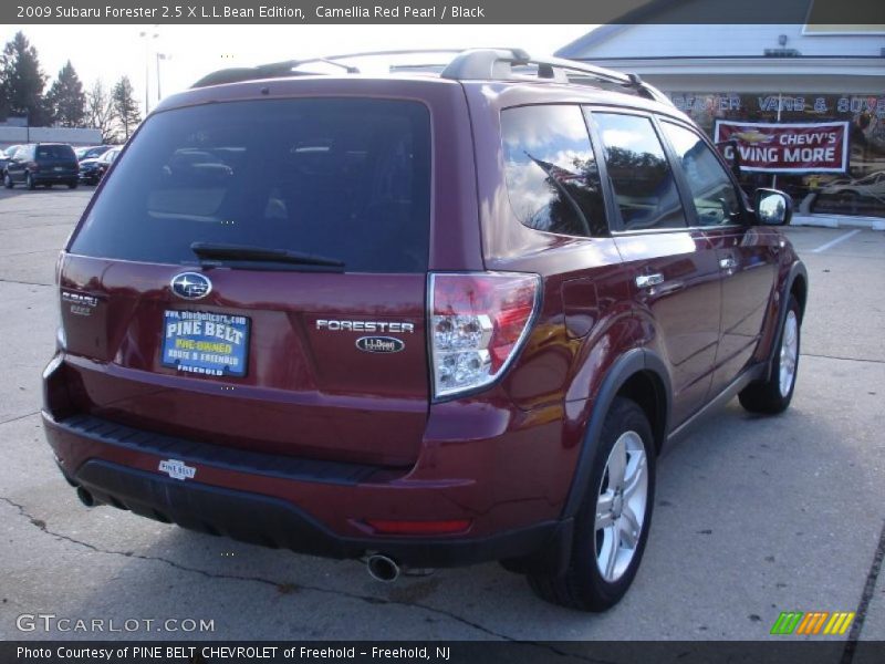 Camellia Red Pearl / Black 2009 Subaru Forester 2.5 X L.L.Bean Edition