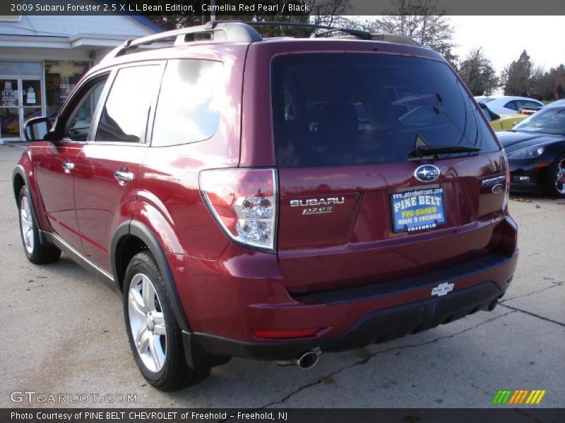 Camellia Red Pearl / Black 2009 Subaru Forester 2.5 X L.L.Bean Edition