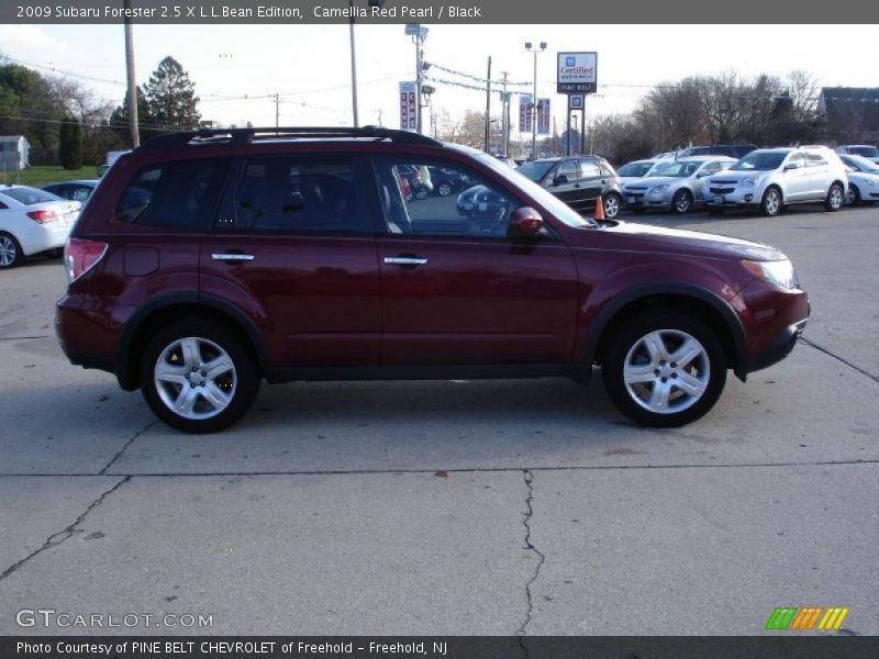 Camellia Red Pearl / Black 2009 Subaru Forester 2.5 X L.L.Bean Edition
