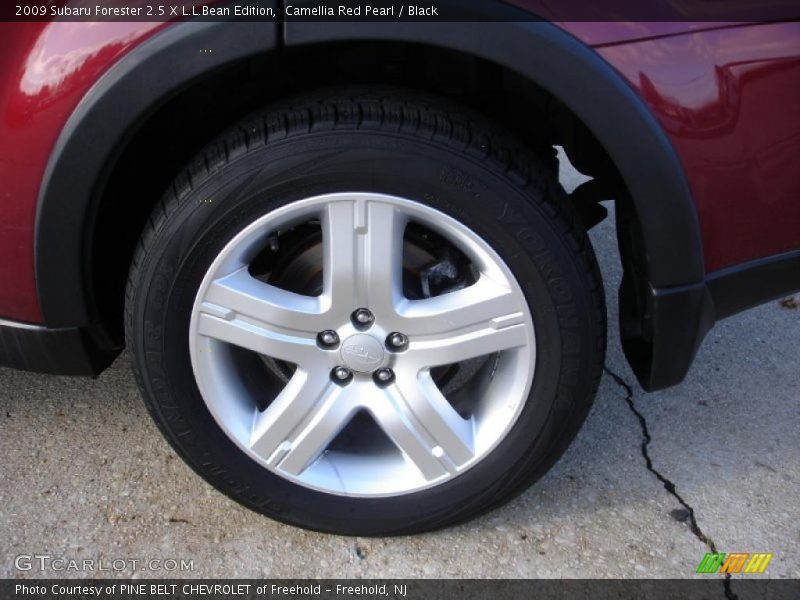 Camellia Red Pearl / Black 2009 Subaru Forester 2.5 X L.L.Bean Edition
