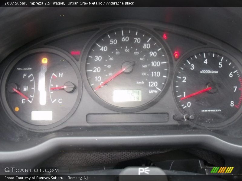 Urban Gray Metallic / Anthracite Black 2007 Subaru Impreza 2.5i Wagon