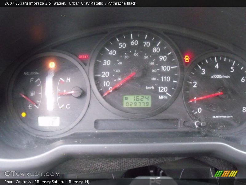 Urban Gray Metallic / Anthracite Black 2007 Subaru Impreza 2.5i Wagon