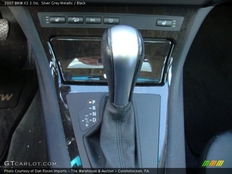 Silver Grey Metallic / Black 2007 BMW X3 3.0si