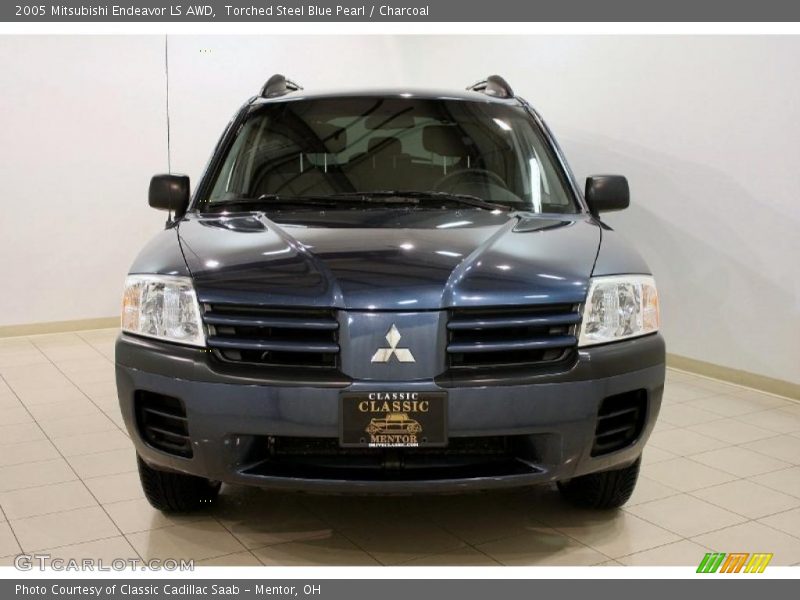 Torched Steel Blue Pearl / Charcoal 2005 Mitsubishi Endeavor LS AWD