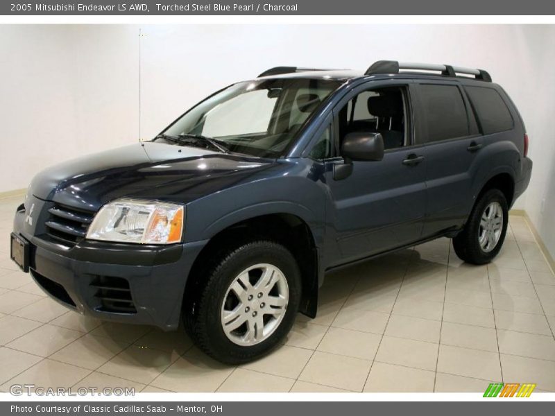 Torched Steel Blue Pearl / Charcoal 2005 Mitsubishi Endeavor LS AWD