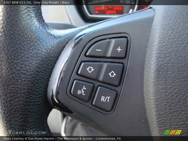 Silver Grey Metallic / Black 2007 BMW X3 3.0si