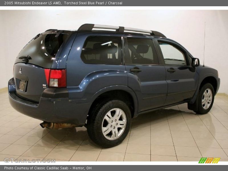 Torched Steel Blue Pearl / Charcoal 2005 Mitsubishi Endeavor LS AWD