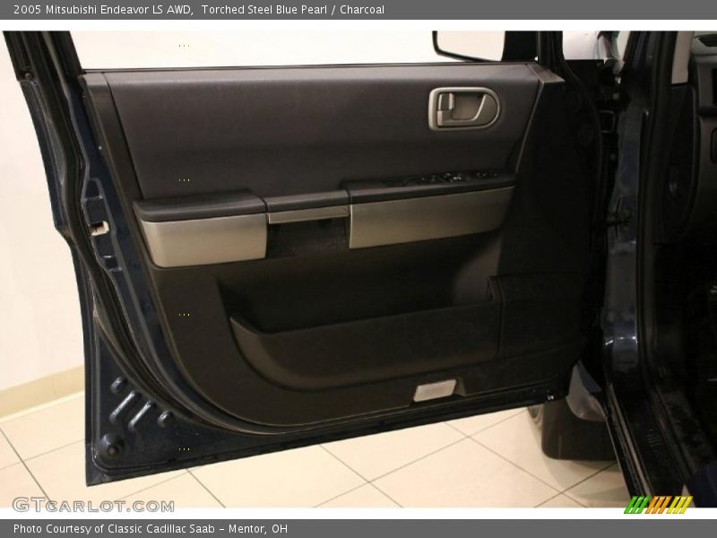 Torched Steel Blue Pearl / Charcoal 2005 Mitsubishi Endeavor LS AWD