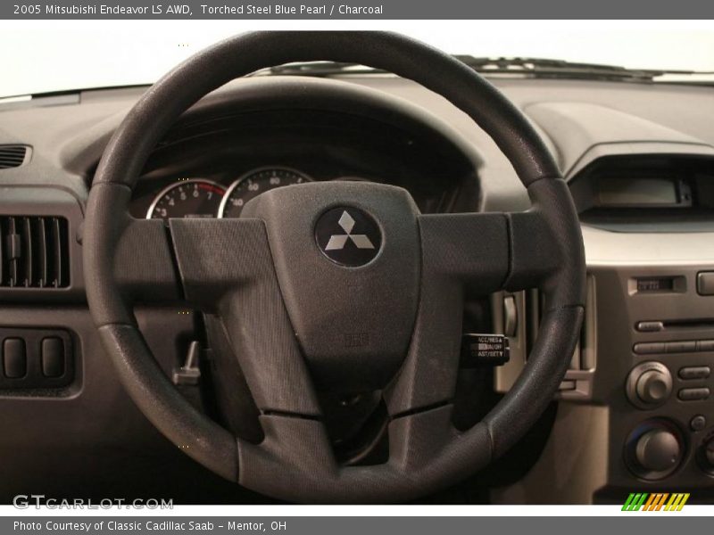 Torched Steel Blue Pearl / Charcoal 2005 Mitsubishi Endeavor LS AWD