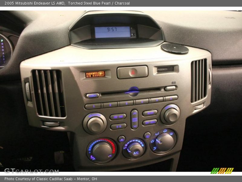 Torched Steel Blue Pearl / Charcoal 2005 Mitsubishi Endeavor LS AWD