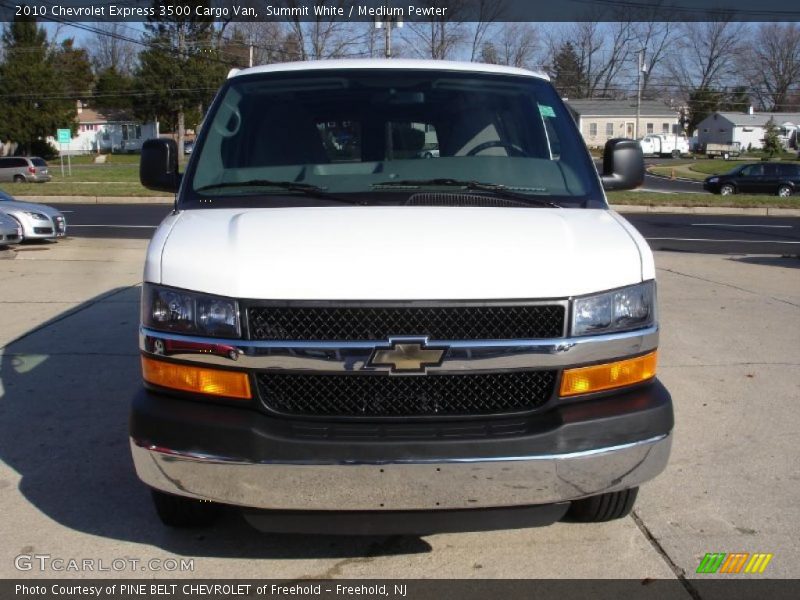 Summit White / Medium Pewter 2010 Chevrolet Express 3500 Cargo Van
