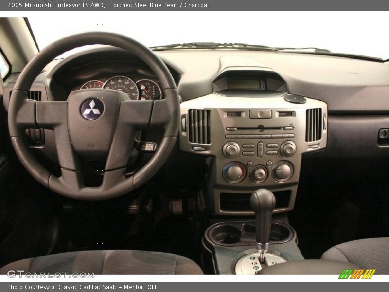 Torched Steel Blue Pearl / Charcoal 2005 Mitsubishi Endeavor LS AWD