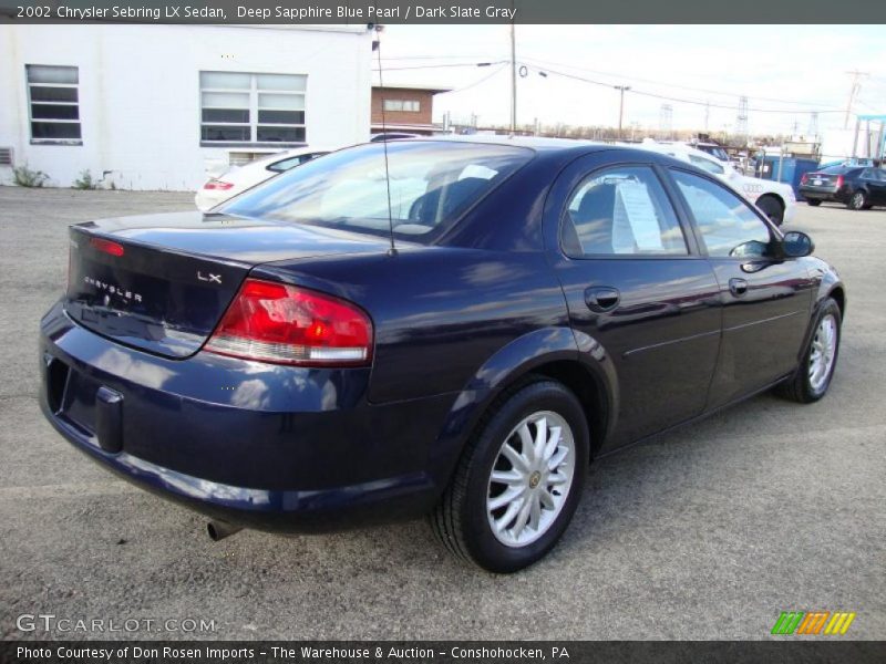  2002 Sebring LX Sedan Deep Sapphire Blue Pearl