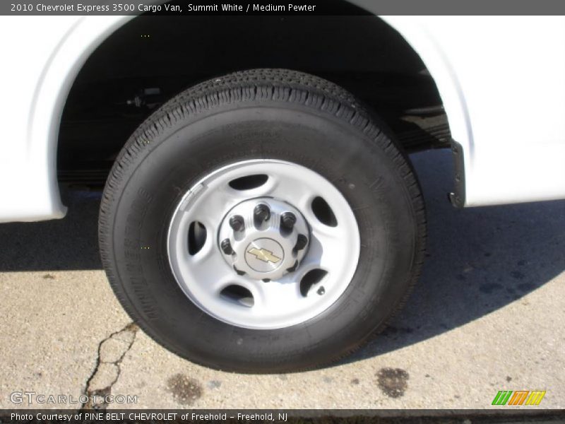 Summit White / Medium Pewter 2010 Chevrolet Express 3500 Cargo Van