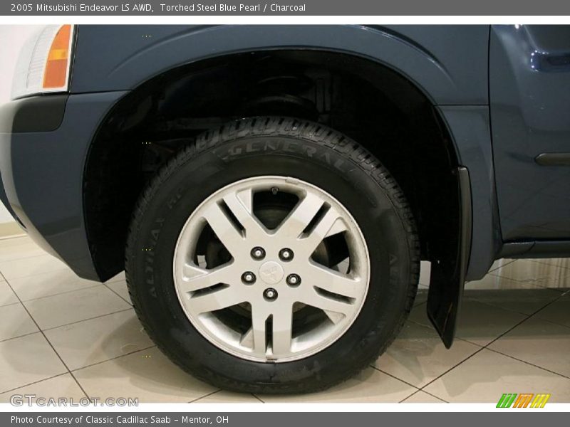Torched Steel Blue Pearl / Charcoal 2005 Mitsubishi Endeavor LS AWD