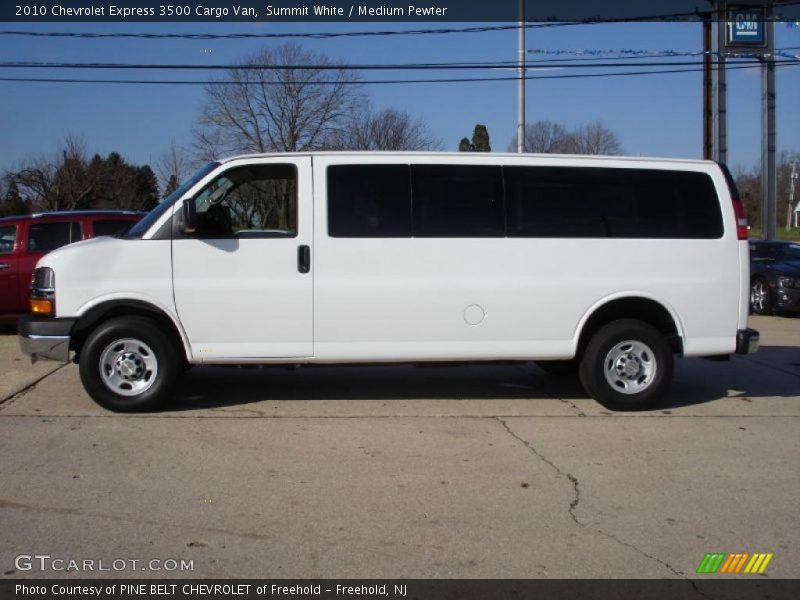Summit White / Medium Pewter 2010 Chevrolet Express 3500 Cargo Van