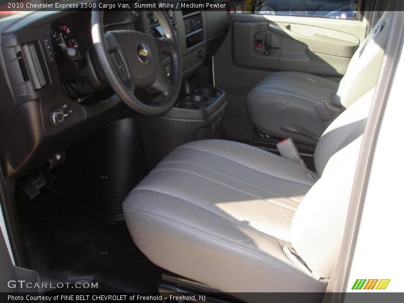 Summit White / Medium Pewter 2010 Chevrolet Express 3500 Cargo Van