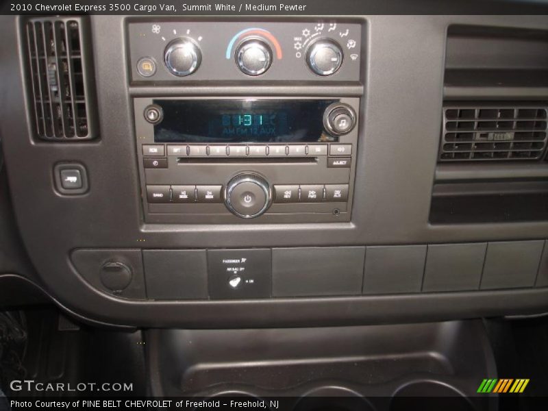 Summit White / Medium Pewter 2010 Chevrolet Express 3500 Cargo Van