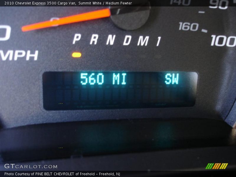 Summit White / Medium Pewter 2010 Chevrolet Express 3500 Cargo Van