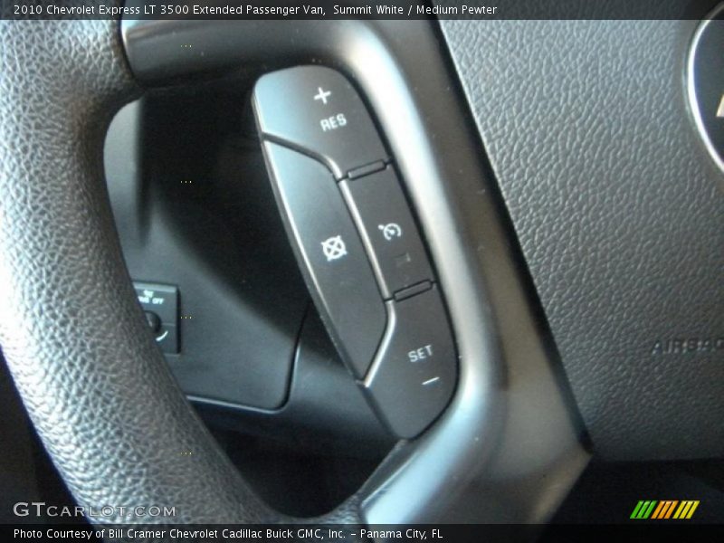 Summit White / Medium Pewter 2010 Chevrolet Express LT 3500 Extended Passenger Van