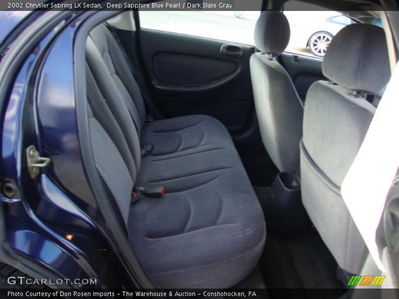  2002 Sebring LX Sedan Dark Slate Gray Interior