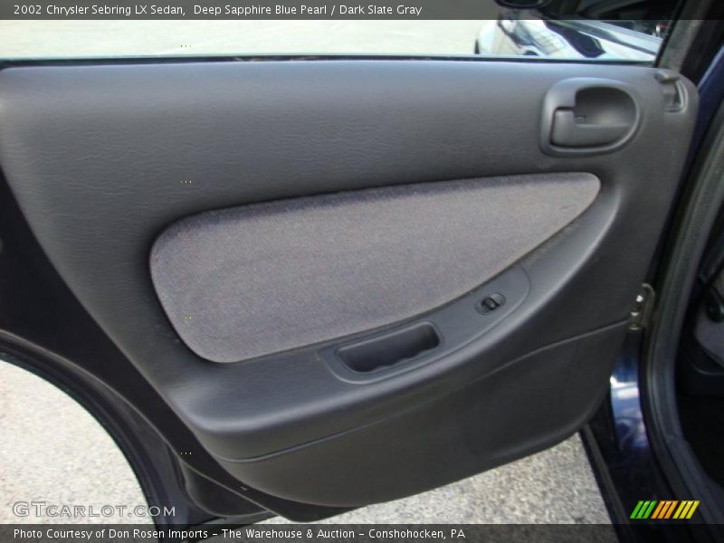 Door Panel of 2002 Sebring LX Sedan