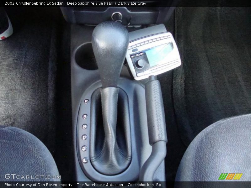  2002 Sebring LX Sedan 4 Speed Automatic Shifter