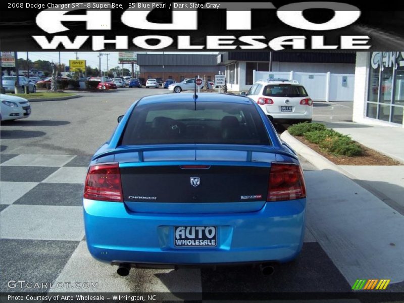 B5 Blue Pearl / Dark Slate Gray 2008 Dodge Charger SRT-8 Super Bee