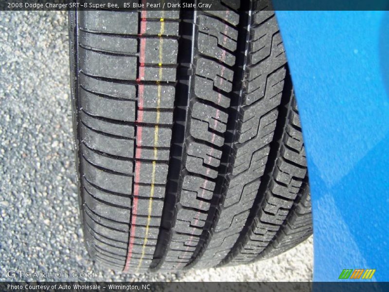 B5 Blue Pearl / Dark Slate Gray 2008 Dodge Charger SRT-8 Super Bee
