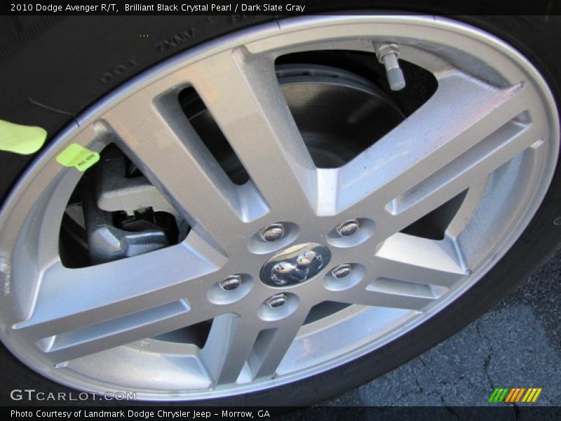 Brilliant Black Crystal Pearl / Dark Slate Gray 2010 Dodge Avenger R/T