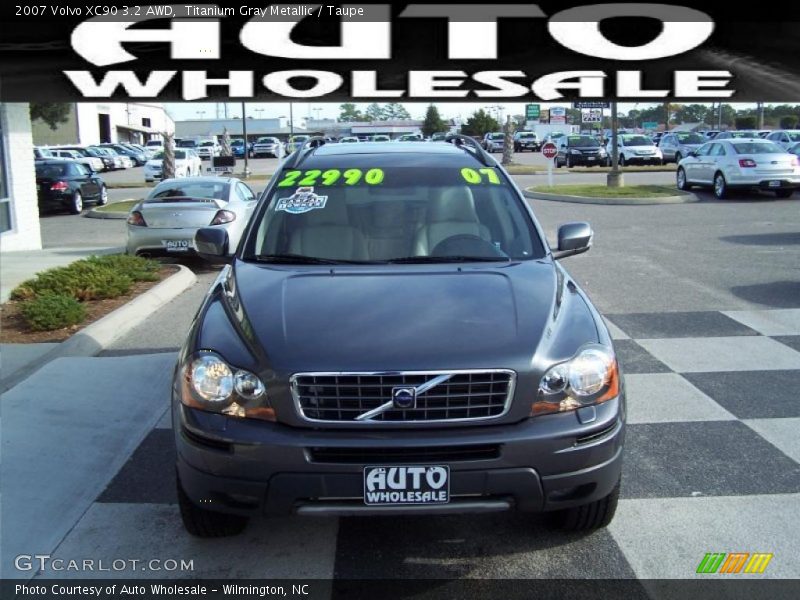 Titanium Gray Metallic / Taupe 2007 Volvo XC90 3.2 AWD