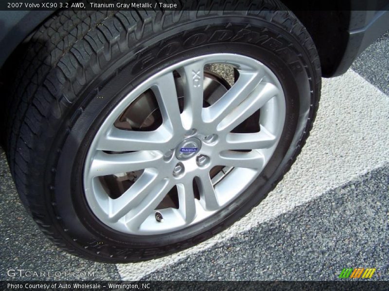 Titanium Gray Metallic / Taupe 2007 Volvo XC90 3.2 AWD