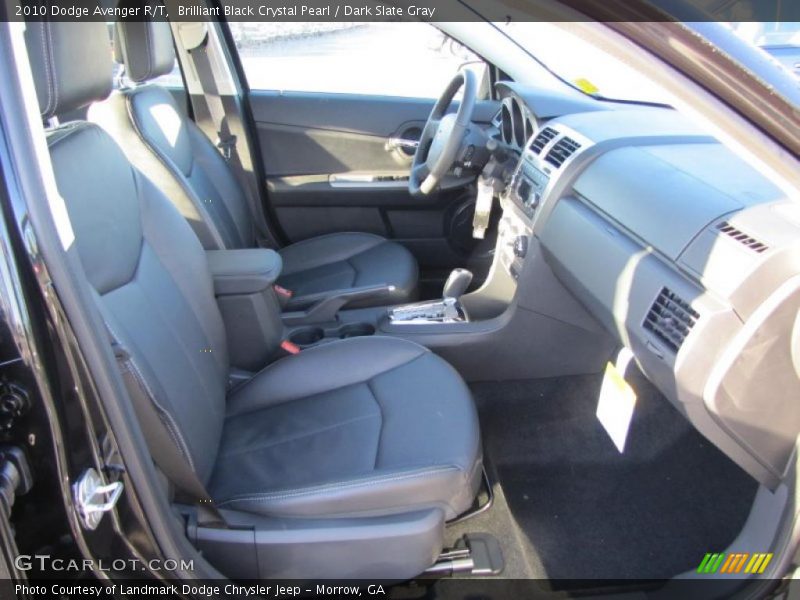 Brilliant Black Crystal Pearl / Dark Slate Gray 2010 Dodge Avenger R/T