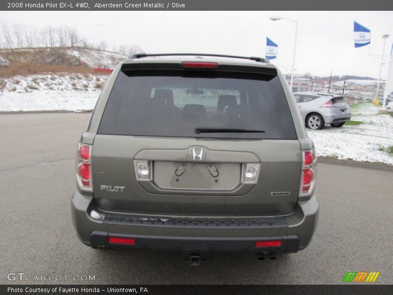 Aberdeen Green Metallic / Olive 2008 Honda Pilot EX-L 4WD