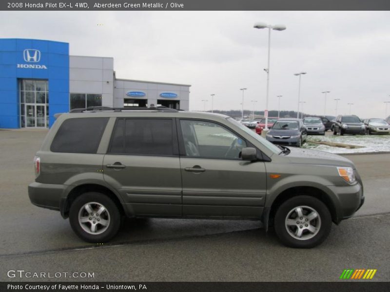 Aberdeen Green Metallic / Olive 2008 Honda Pilot EX-L 4WD