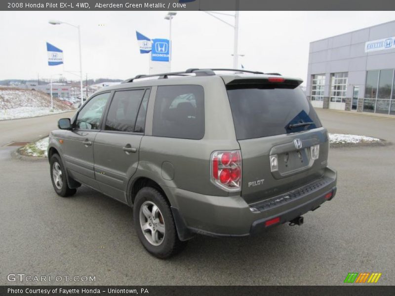 Aberdeen Green Metallic / Olive 2008 Honda Pilot EX-L 4WD
