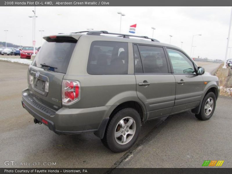 Aberdeen Green Metallic / Olive 2008 Honda Pilot EX-L 4WD