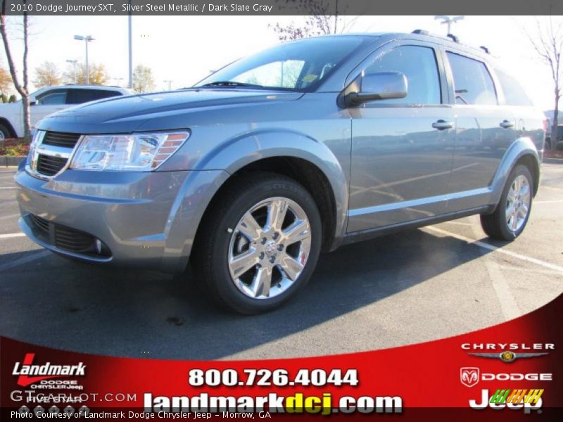 Silver Steel Metallic / Dark Slate Gray 2010 Dodge Journey SXT