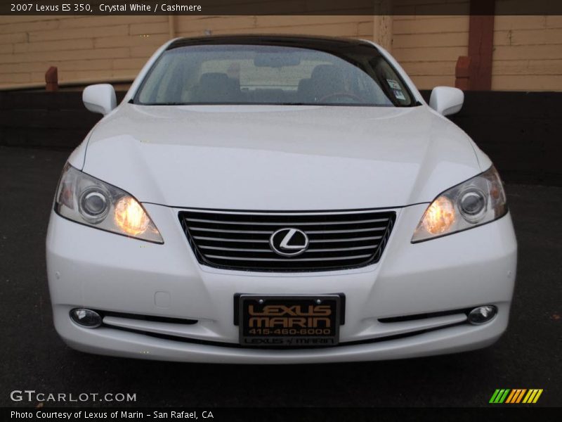 Crystal White / Cashmere 2007 Lexus ES 350