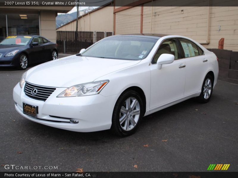 Crystal White / Cashmere 2007 Lexus ES 350