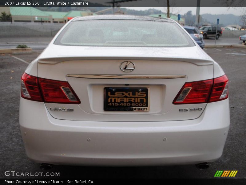Crystal White / Cashmere 2007 Lexus ES 350