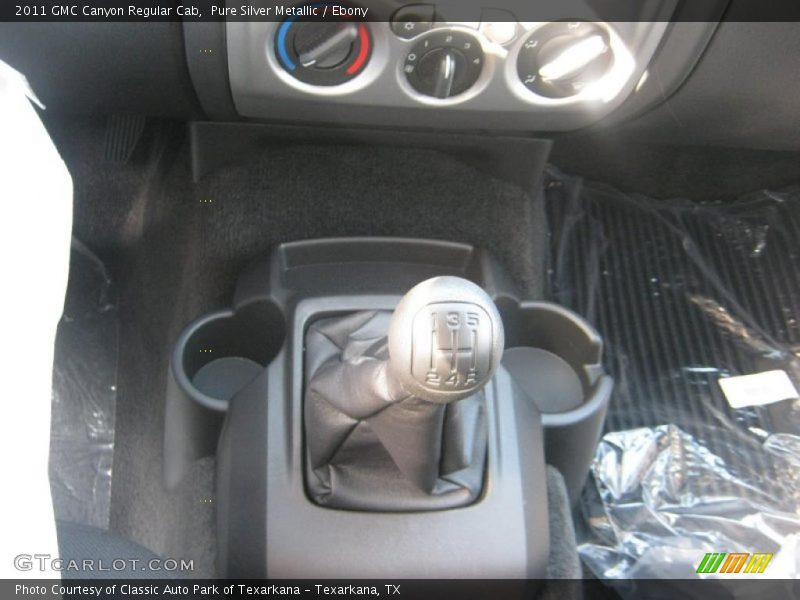 2011 Canyon Regular Cab 5 Speed Manual Shifter