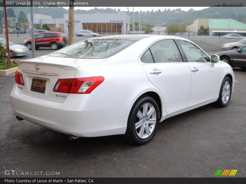 Crystal White / Cashmere 2007 Lexus ES 350