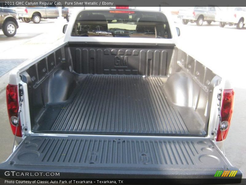 Pure Silver Metallic / Ebony 2011 GMC Canyon Regular Cab