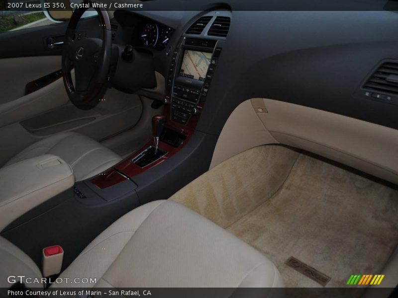 Crystal White / Cashmere 2007 Lexus ES 350